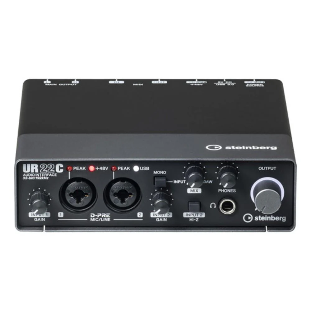 Steinberg UR22C 2 X 2 USB 3.0 Audio Interface - Image 4