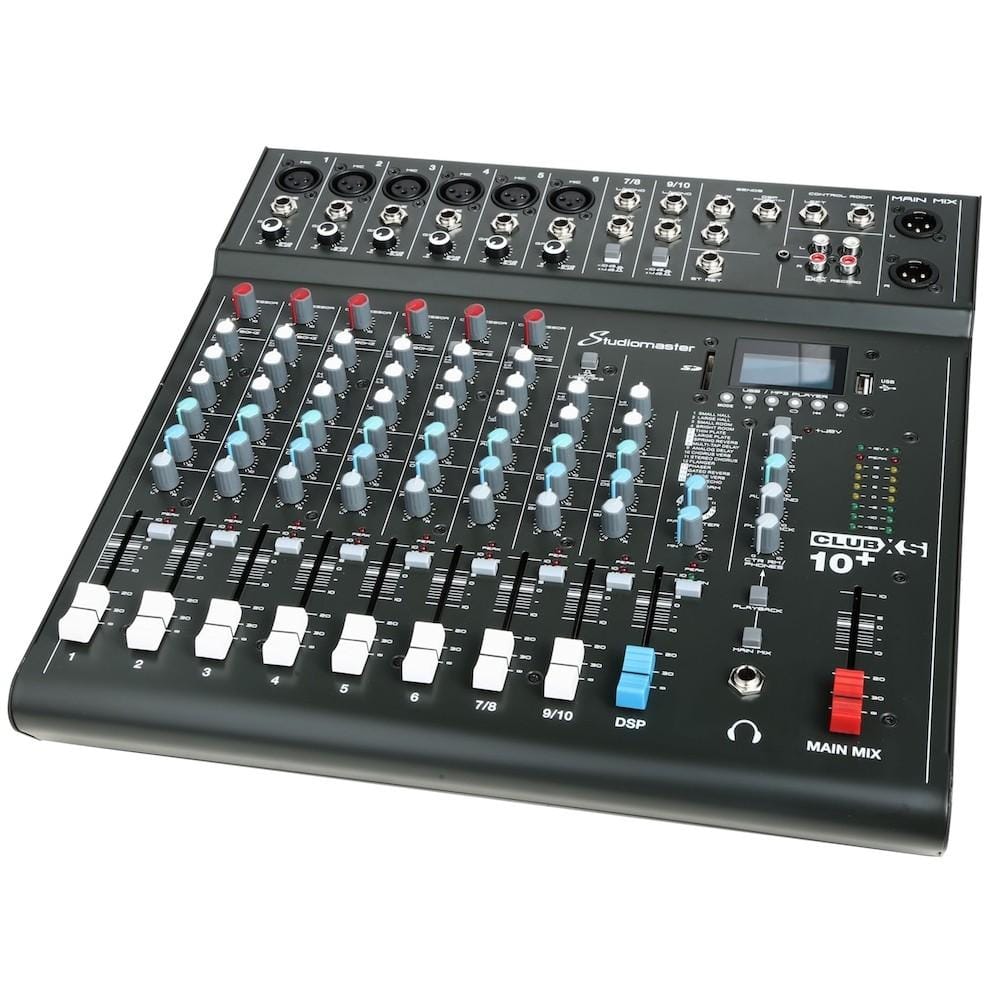 Studiomaster CLUB XS10+ 10 Channel Analog Mixer - Image 4