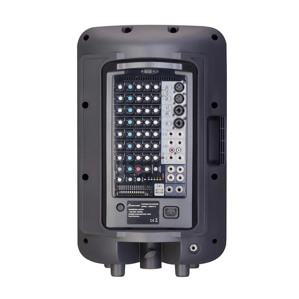 Studiomaster LIVESYS 10 2x10 Inch Two Way Active Portable PA System - Image 3