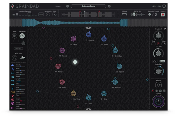 Sugar Bytes Graindad: Granular Synthesizer – Professional Audio Software & Plugin - Image 3