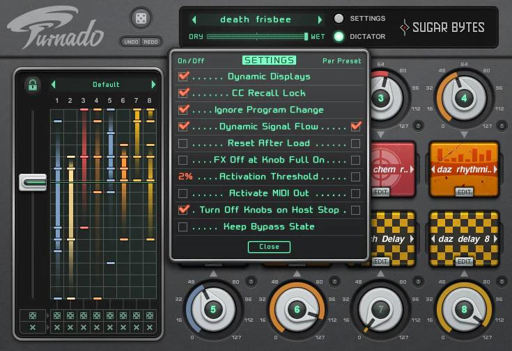 Sugar Bytes Turnado Distortion – Professional Audio Software & Plugin - Image 6