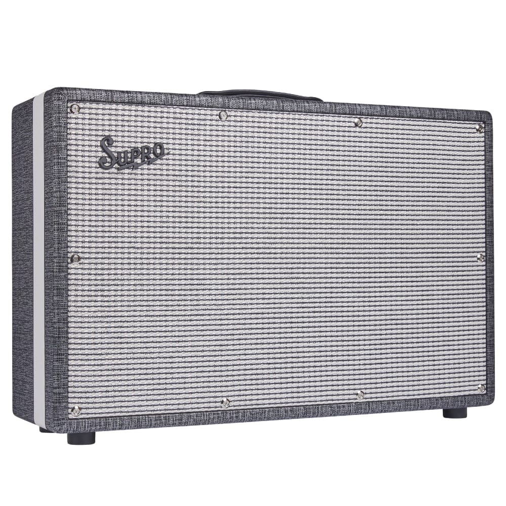 Supro Black Magick Cab 2X12 Electric Guitar Cabinet - Image 2
