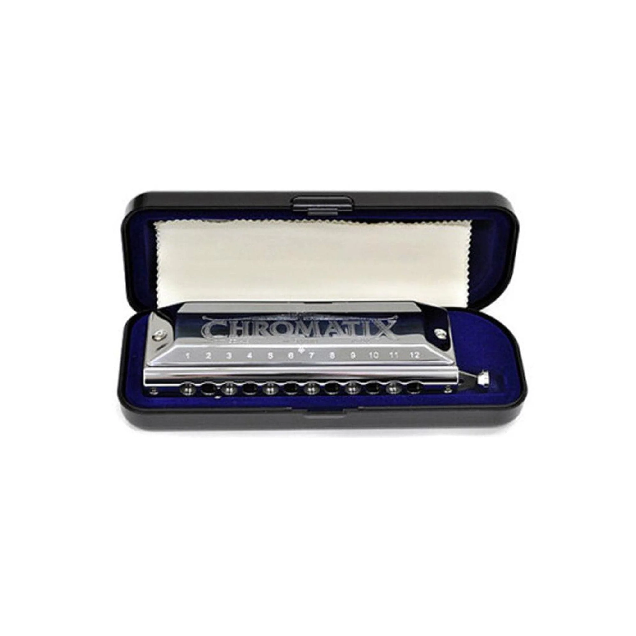 Suzuki SCX-48 Chromatic Series Deluxe Harmonica 12 Hole 48 Reeds - Image 4