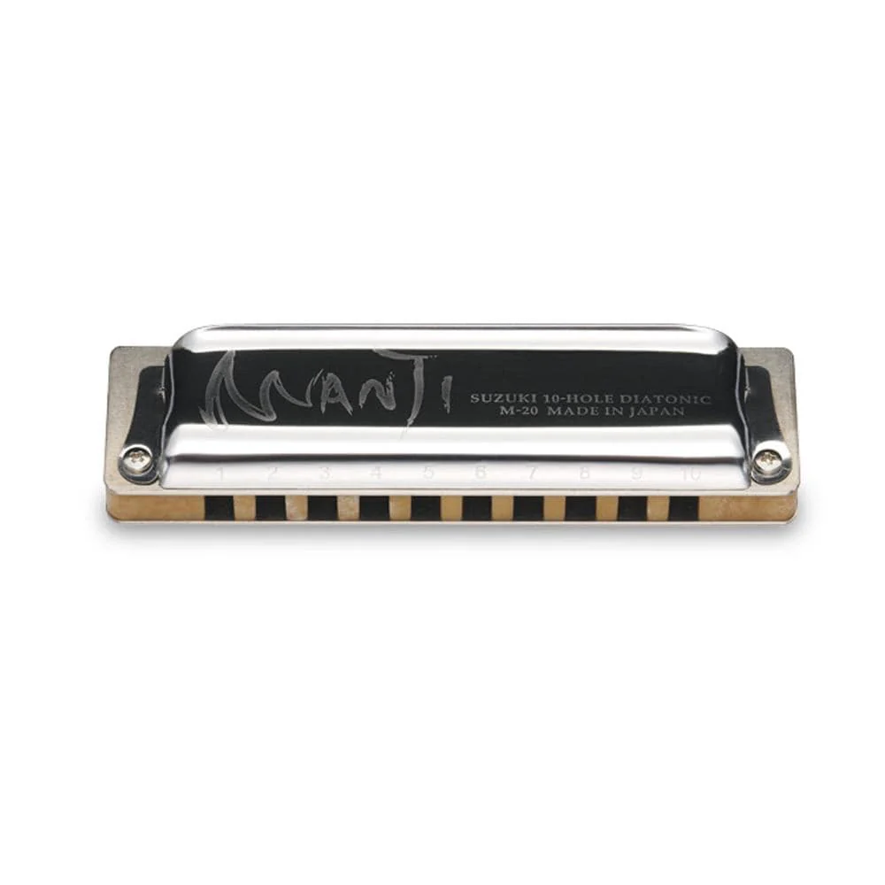 Suzuki Manji Series M20 10 Hole 20 Notes Diatonic Harmonica - Image 5