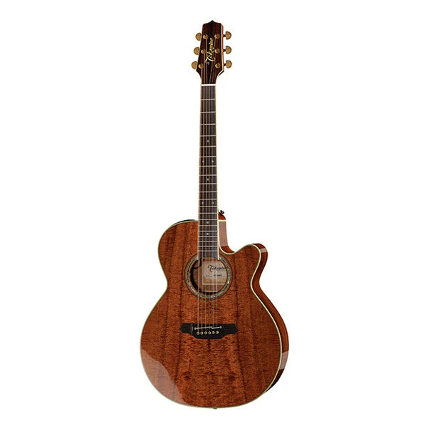 Takamine EF508KC Cutaway Electro Acoustic Guitar - Natural High Gloss