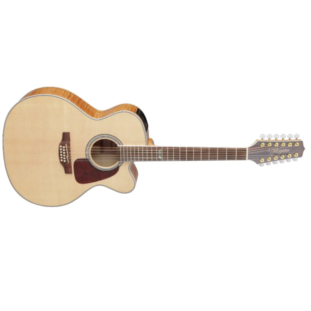 Takamine GJ72CE-12NAT 12-String Electro Acoustic Guitar - Natural - Image 2
