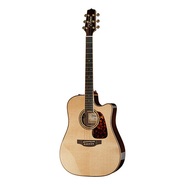 Takamine P7DC Dreadnought Cutaway Electro Acoustic Guitar - Natural High Gloss