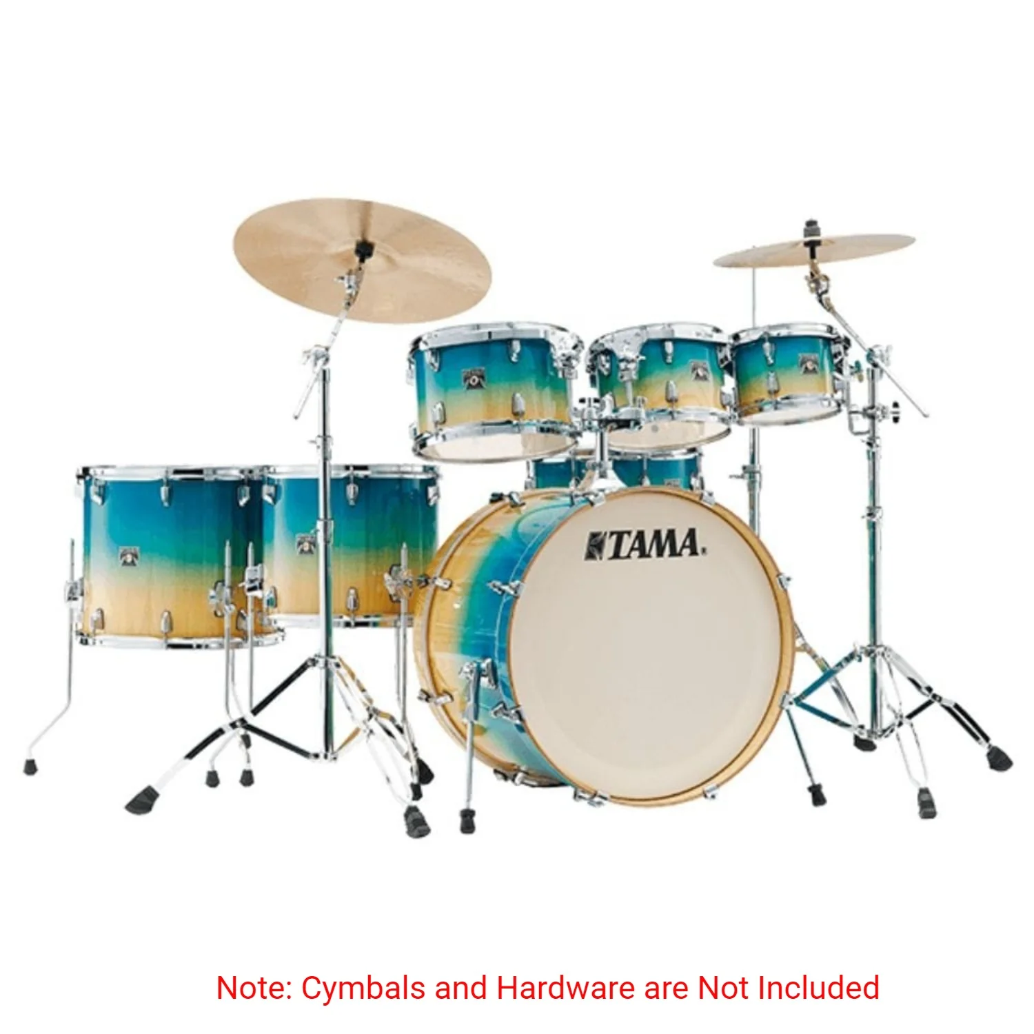 Tama CL72RSP Superstar Classic 7 Piece Acoustic Drum Kit - Image 20