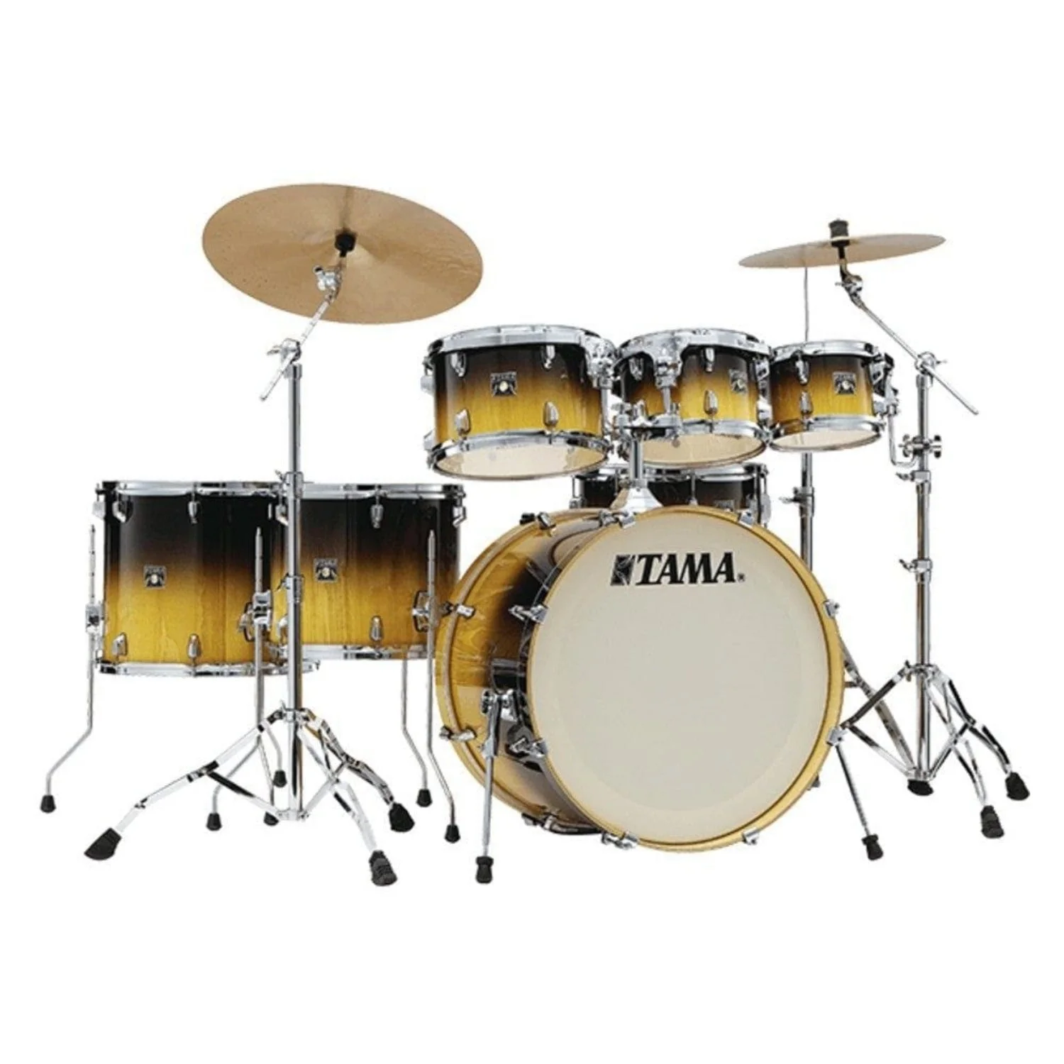 Tama CL72RSP Superstar Classic 7 Piece Acoustic Drum Kit - Image 4