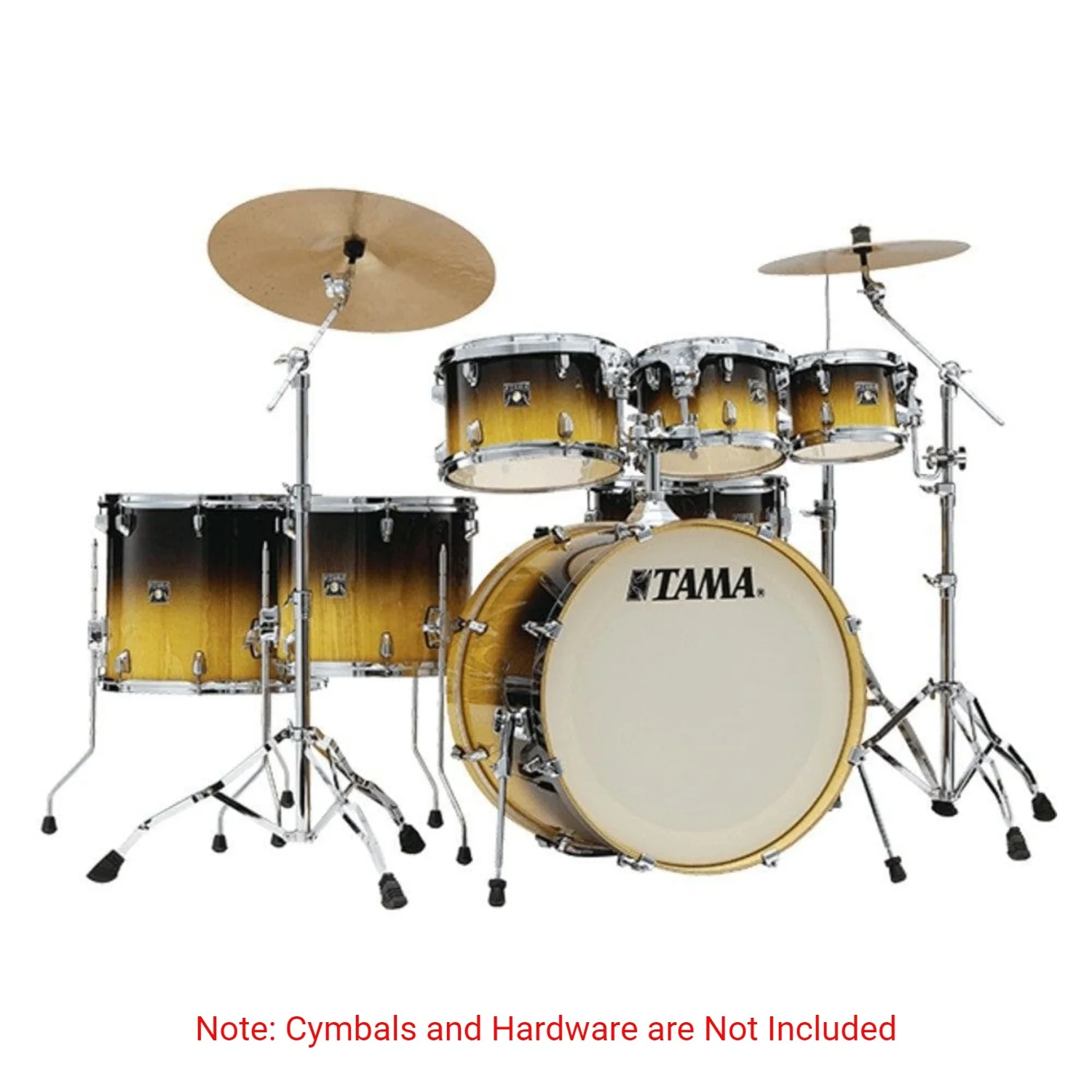 Tama CL72RSP Superstar Classic 7 Piece Acoustic Drum Kit - Image 8