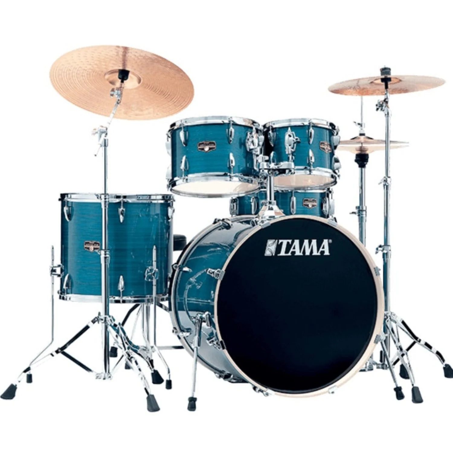 Tama IP58H6W Imperialstar 5 Piece Acoustic Drum Kit with Hardware - Image 4