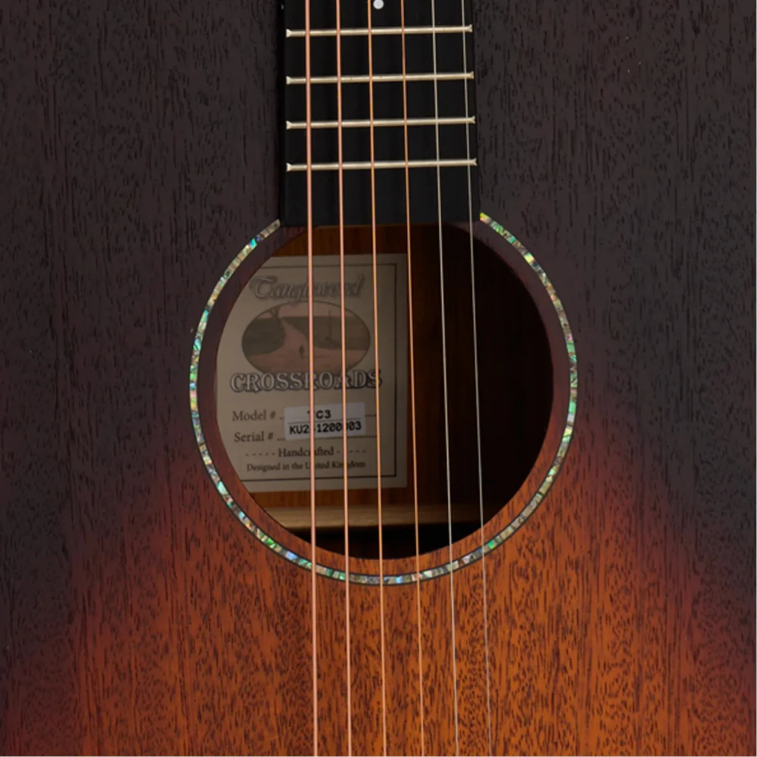Tanglewood TC3E Crossroads 6 String Electro Acoustic Guitar - Image 2