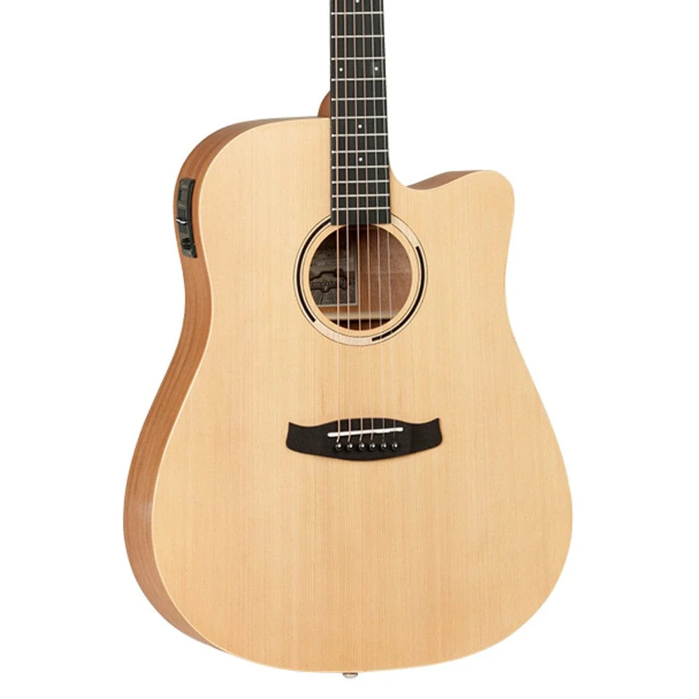 Tanglewood TWR2DCE 6-Strings Roadster II Dreadnaught Cutaway Electro Acoustic Guitar - Image 3