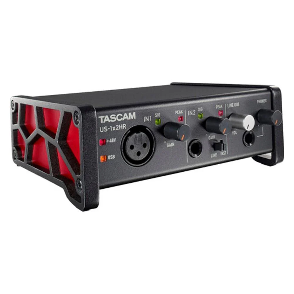 Tascam US-1x2HR 2IN-2OUT High Resolution Versatile USB Audio Interface