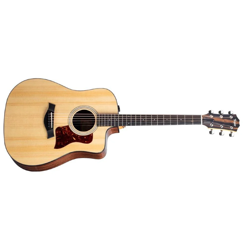 Taylor 210ce Plus 6 Strings Dreadnought Electro Acoustic Guitar with Gigbag- Natural - Image 2