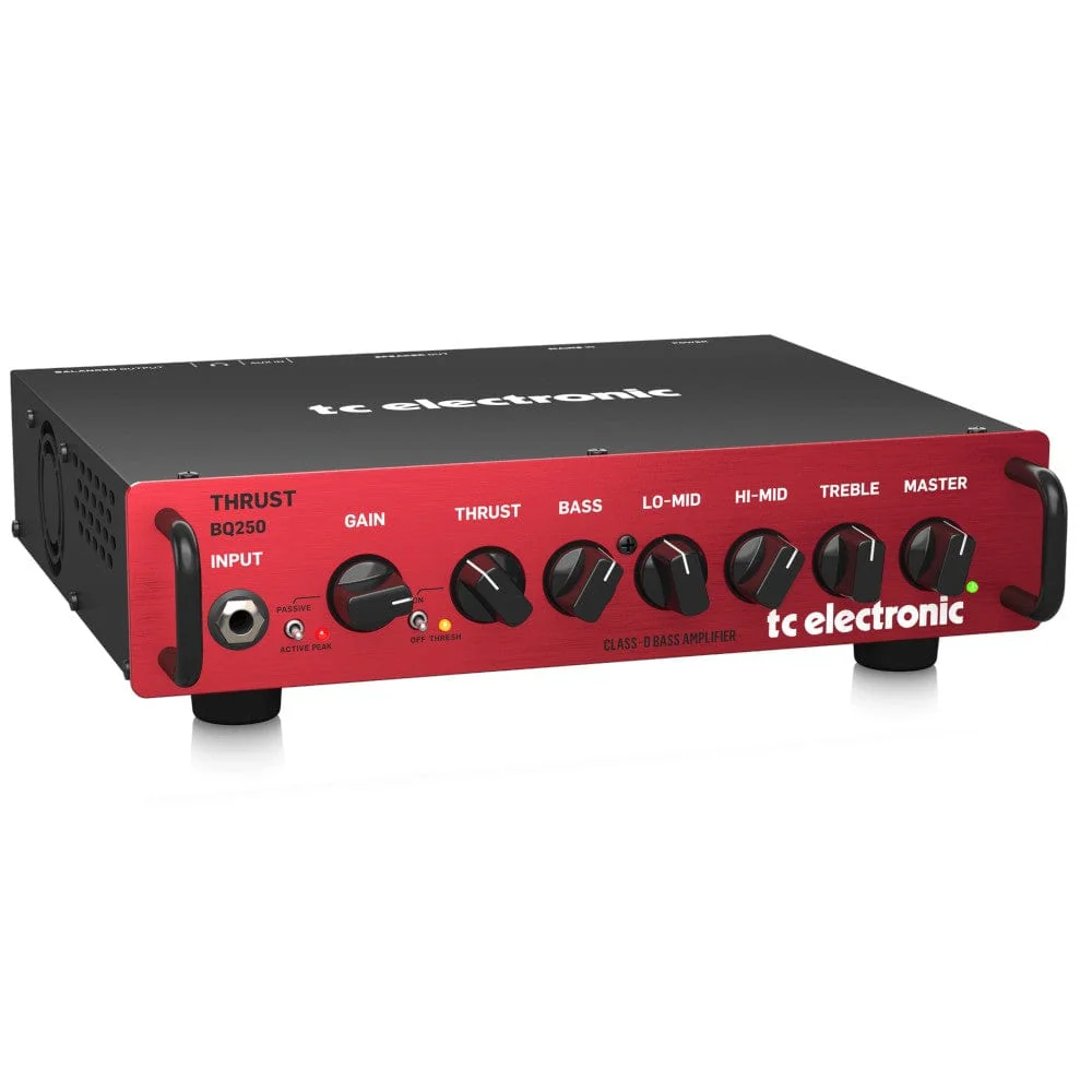 TC Electronic BQ250 250 Watt Bass Head with Mosfet Preamp - Image 3