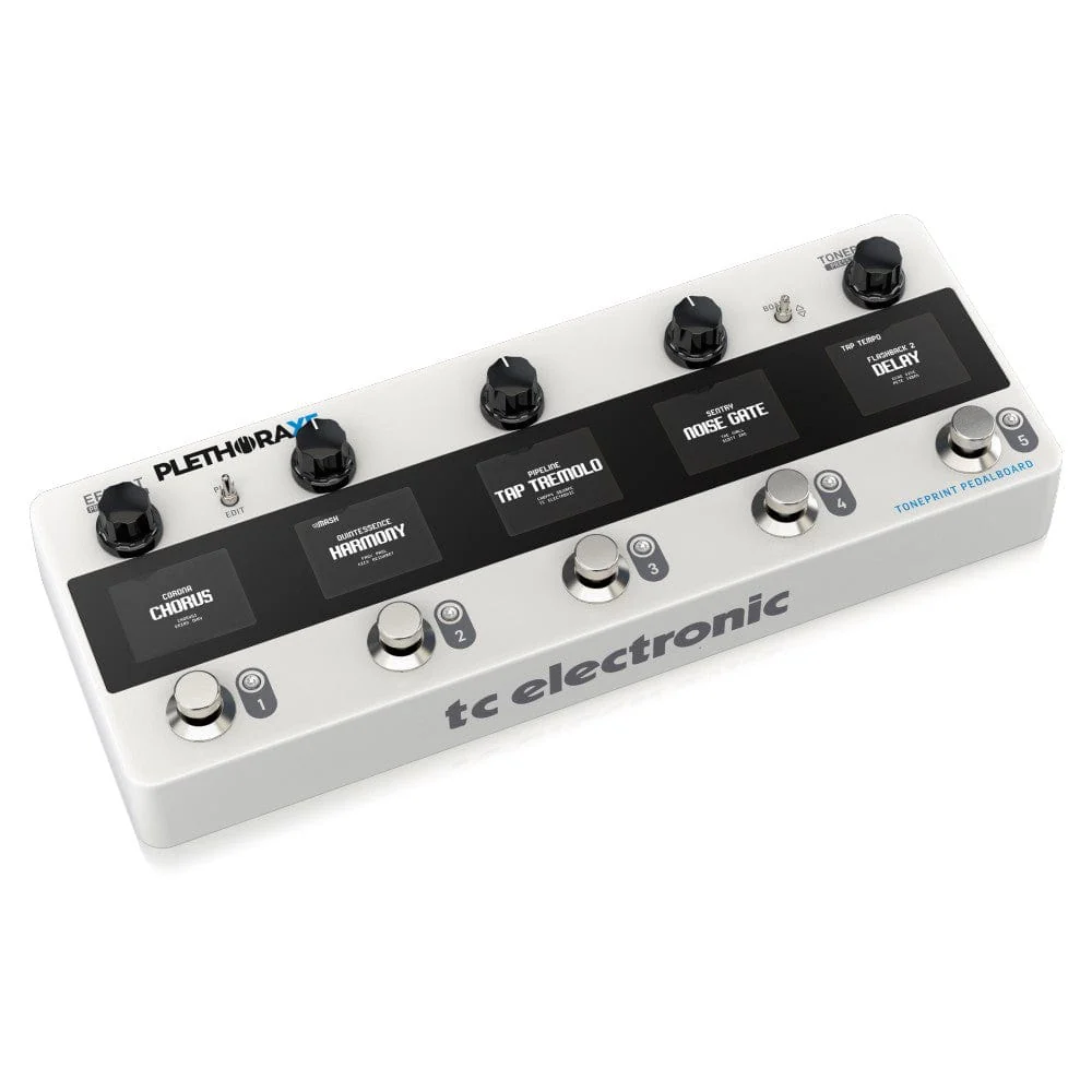 Tc Electronic PLETHORA X5 TonePrint Pedal Board with up to 127 Boards, 5 Pedal Slots - Image 2