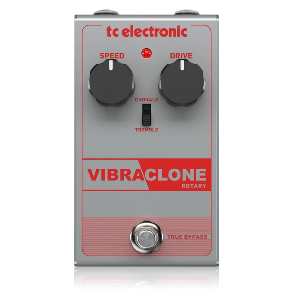 TC Electronic VIBRACLONE Rotating Speaker Emulator with Simple 2-Knob