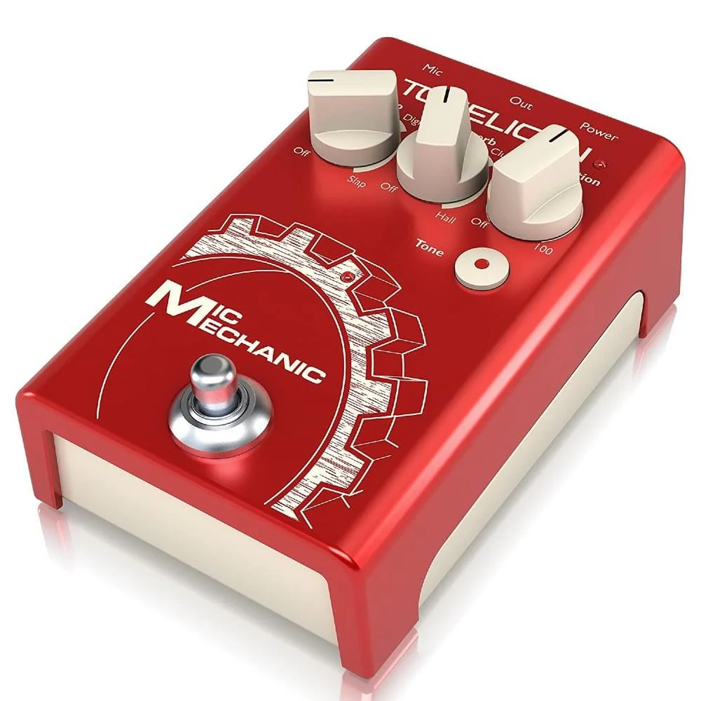 TC Helicon Mic Mechanic 2 Effect Pedal - Image 3