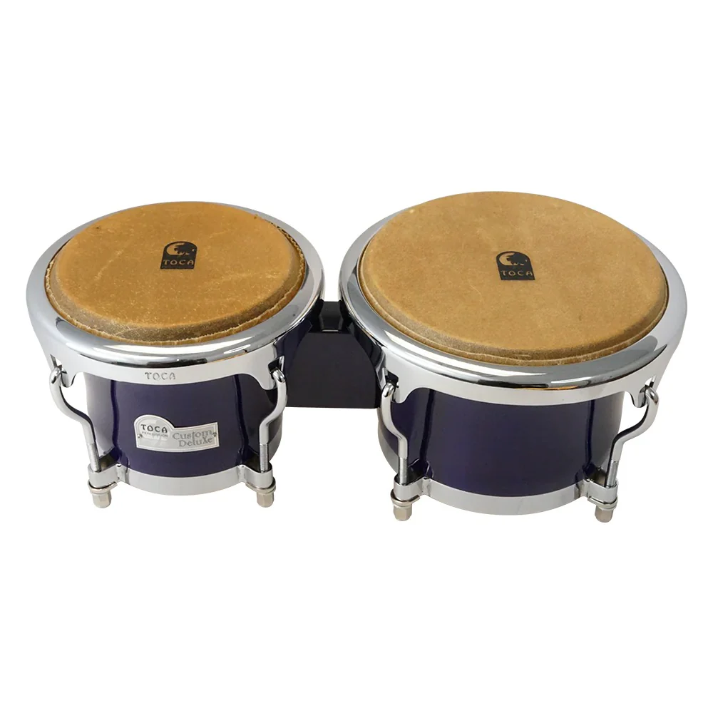 Toca Percussion 4600 Series Custom Deluxe Wood Bongos - Image 5