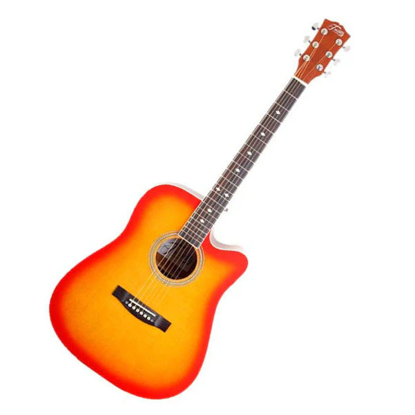 Trinity TNY-5000 41inch Acoustic Guitar with Cutaway - Image 3