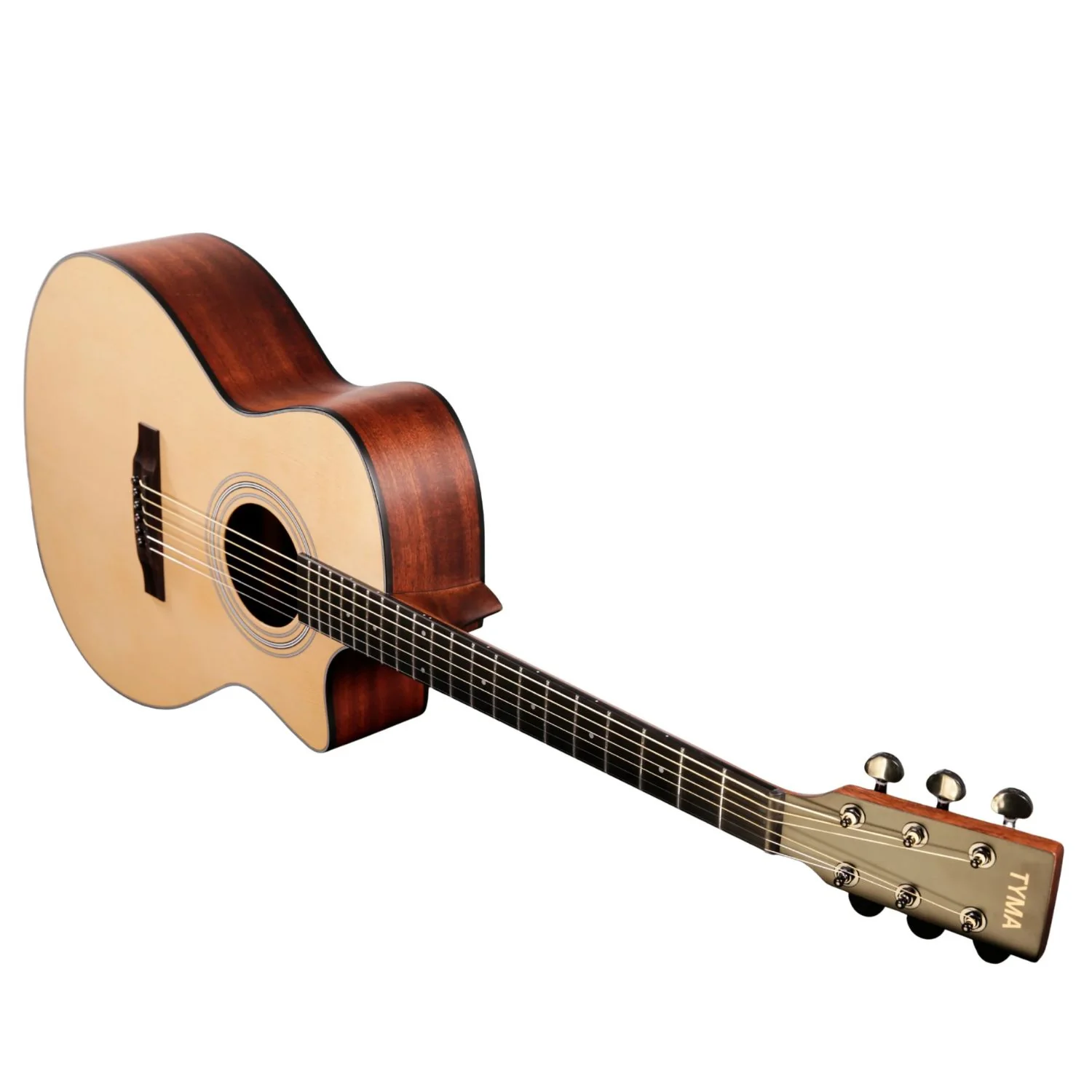 Tyma HG-60E 6 String Electro Acoustic Guitar - Image 2