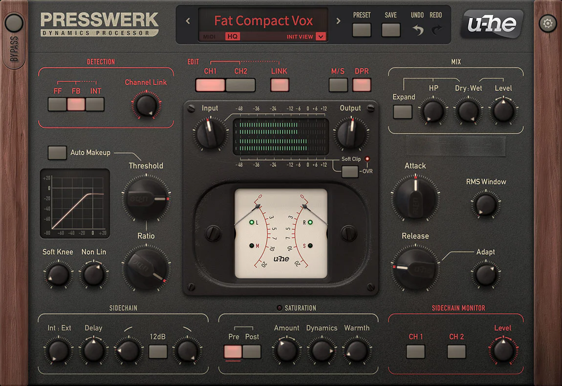 u-He Presswerk Multiband Compressor – Professional Audio Software & Plugin