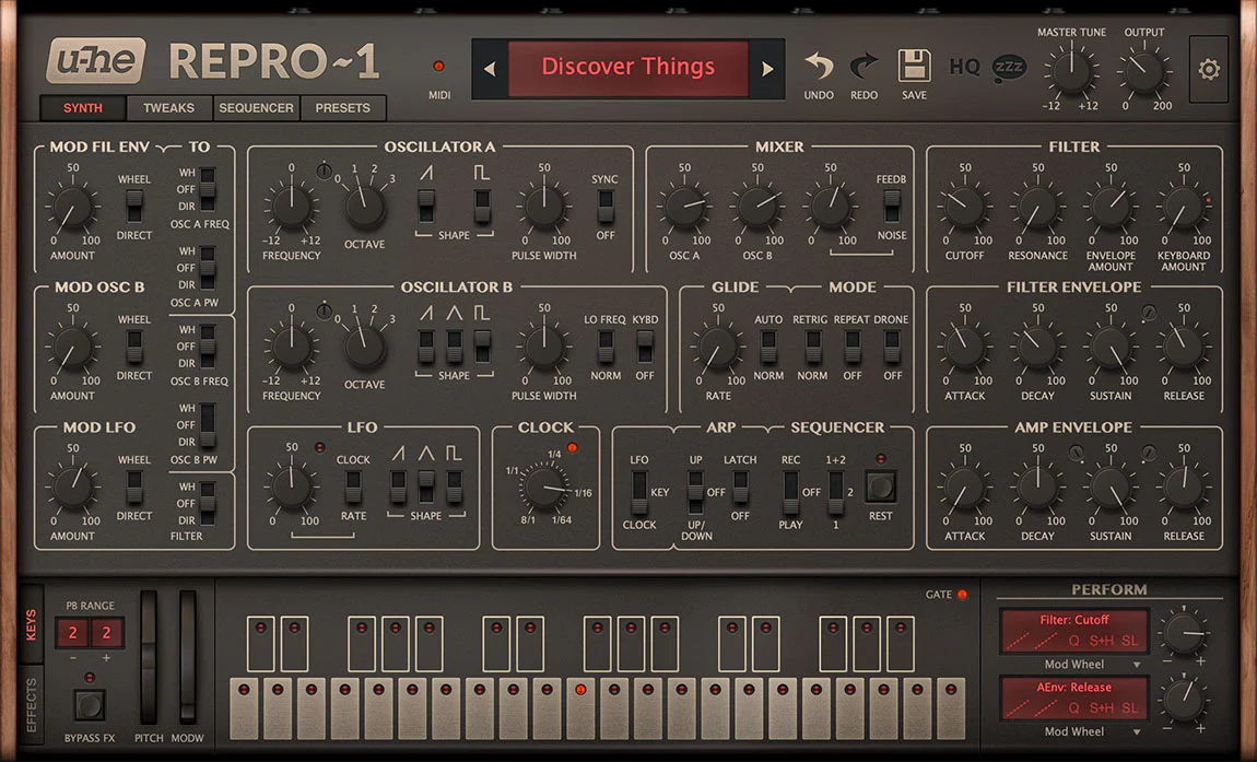 u-He Repro Vintage Synthesizer – Professional Audio Software & Plugin