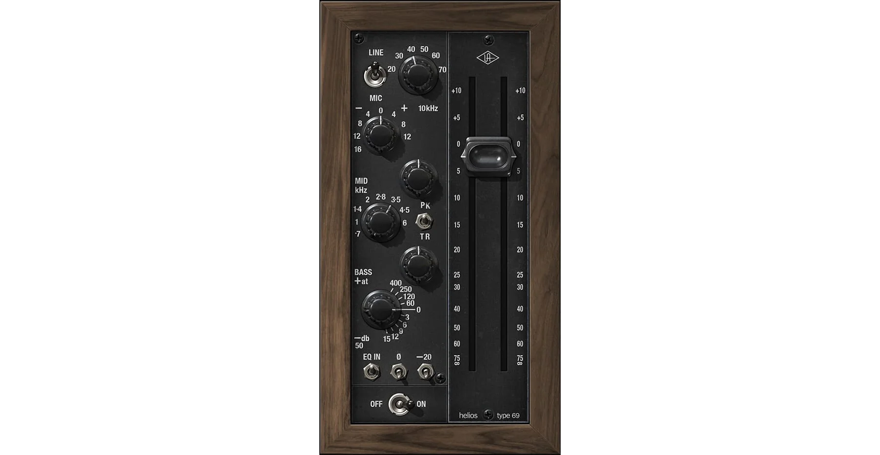 UAD Helios Type 69 Preamp and EQ Collect: Preamp and Equalizer Plugin Bundle