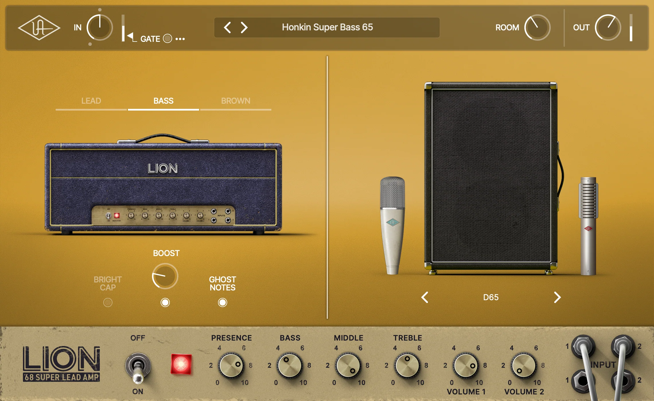 UAD Lion '68 Super Lead Amplifier Plug-in - Image 5