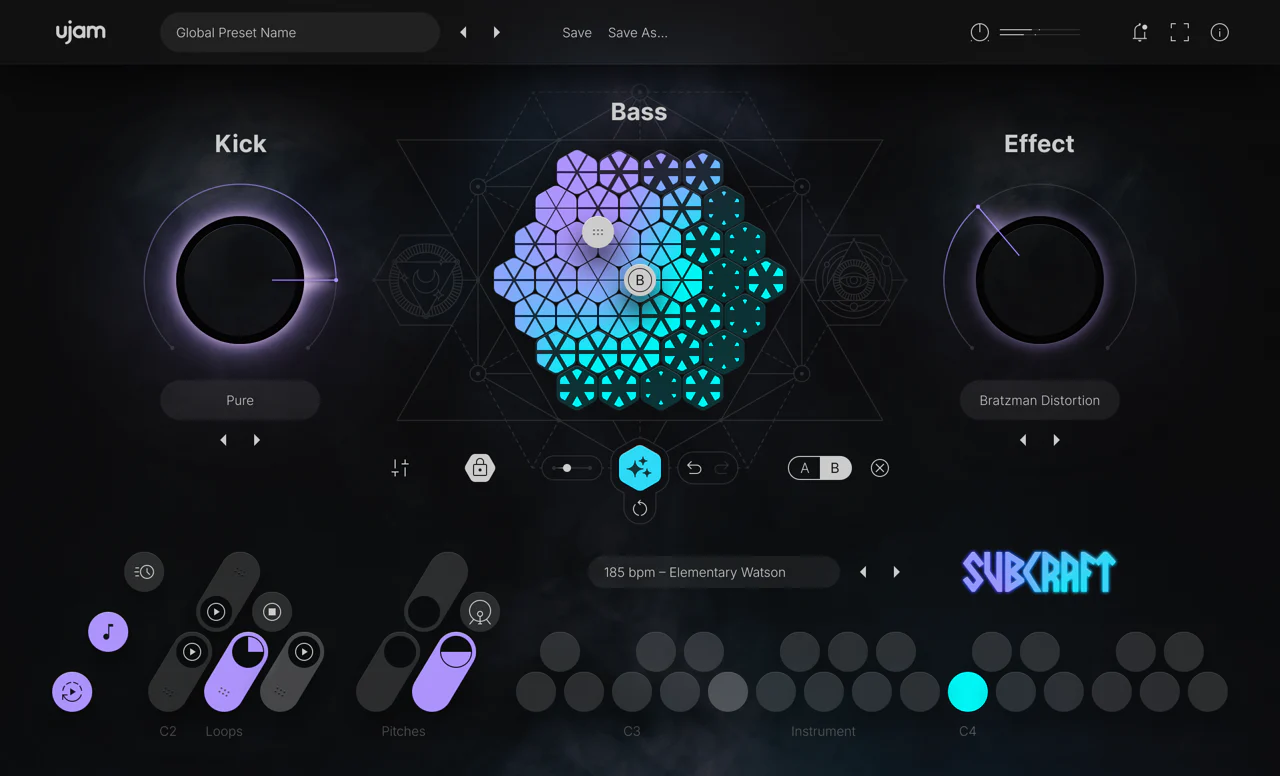 UJAM Subcraft Sub-bass Virtual Instrument – Professional Audio Software & Plugin - Image 2