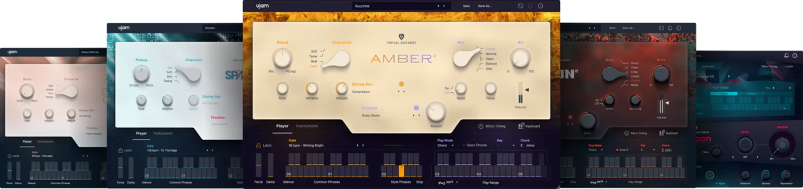 UJAM Virtual Guitarist Bundle: Guitar Instrument Bundle – Professional Audio Software & Plugin
