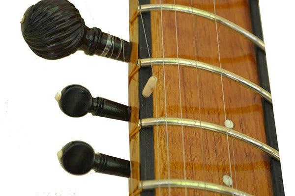 Ultimate Guru Gandhar Pancham Flat Travel Sitar - Image 10