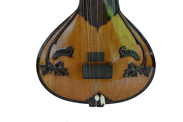 Ultimate Guru Gandhar Pancham Flat Travel Sitar - Image 5