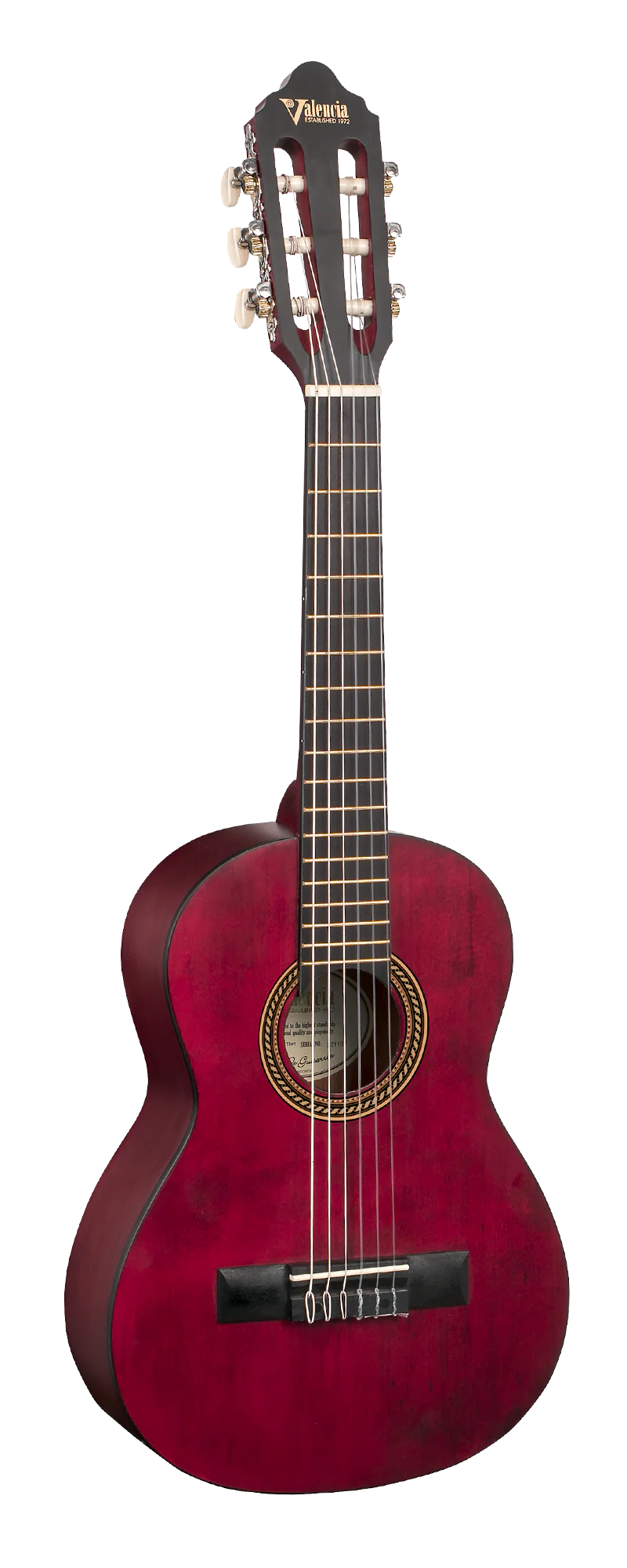 Valencia 200 Series 1/4 Size Classical Guitar