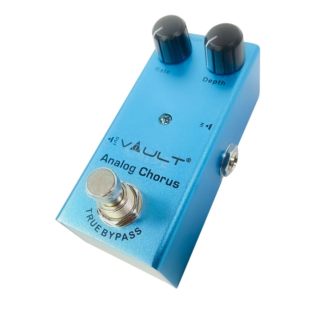 Vault Analog Chorus Effects Pedal With all Metal Body, Small Footprint & 3 Year Warranty - Image 2