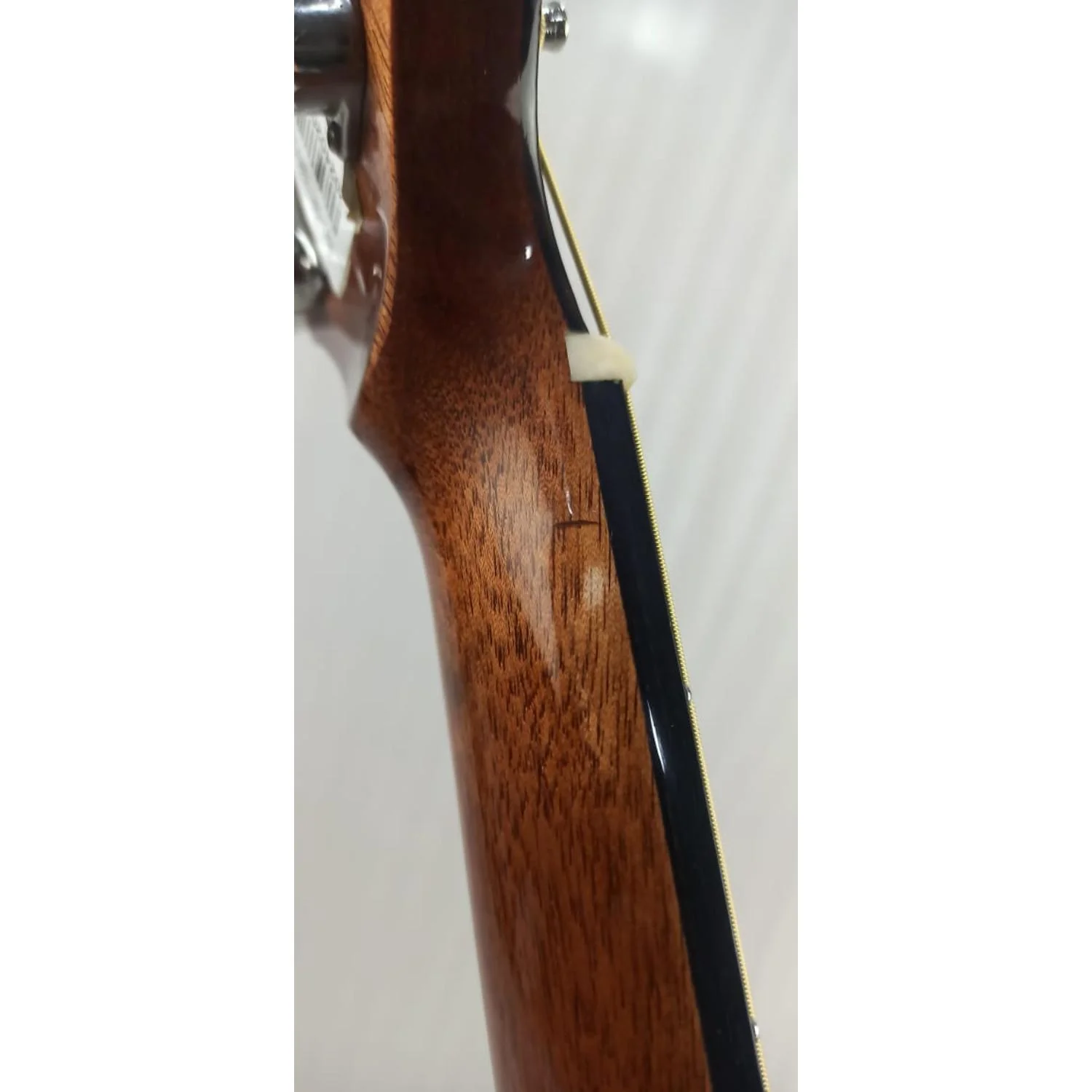 Vault Artisan Premium Electro-Acoustic Guitar with Solid Spruce Top, Solid Mahogany Back and Sides and Fishman Pickup - Open Box B Stock - Image 3