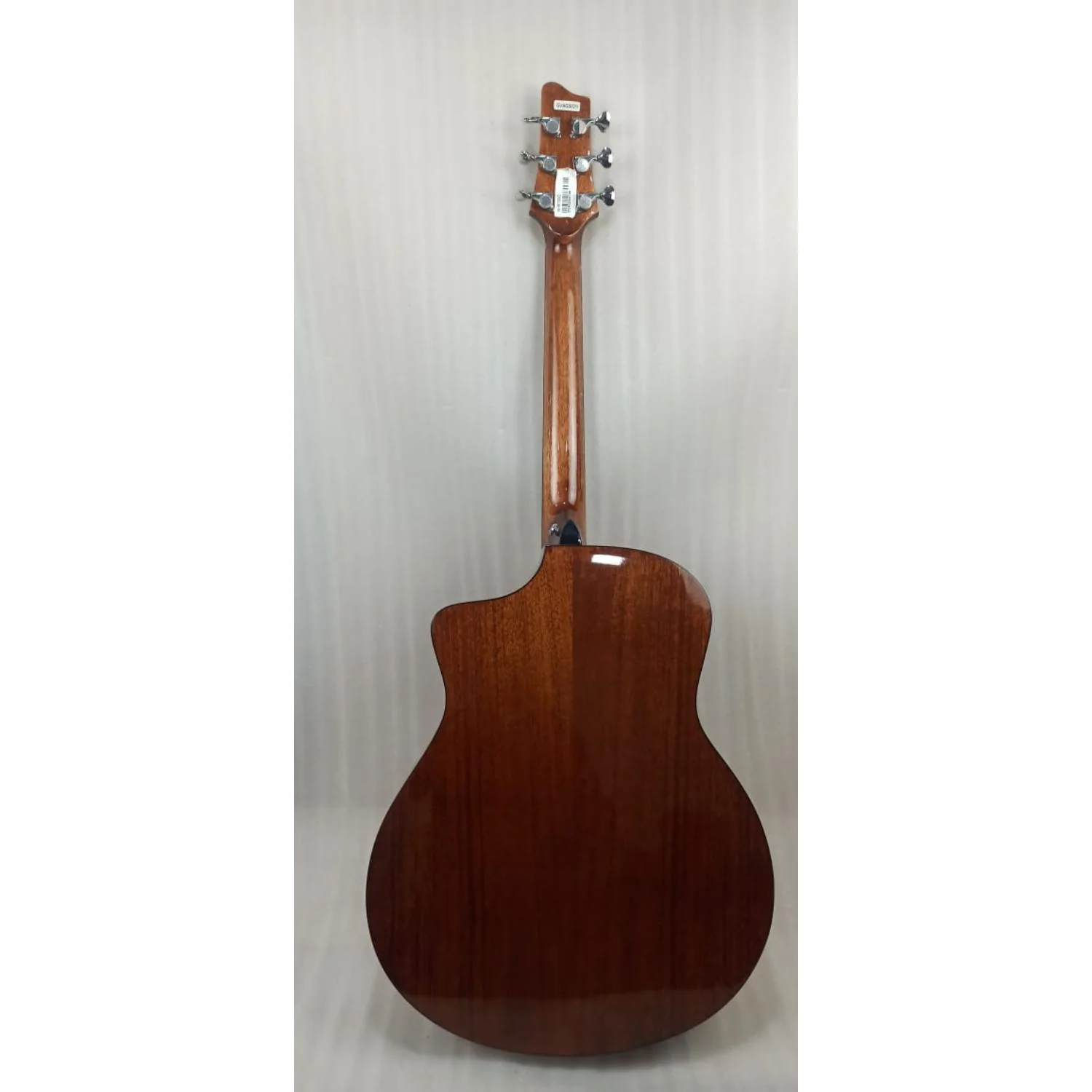 Vault Artisan Premium Electro-Acoustic Guitar with Solid Spruce Top, Solid Mahogany Back and Sides and Fishman Pickup - Open Box B Stock - Image 4