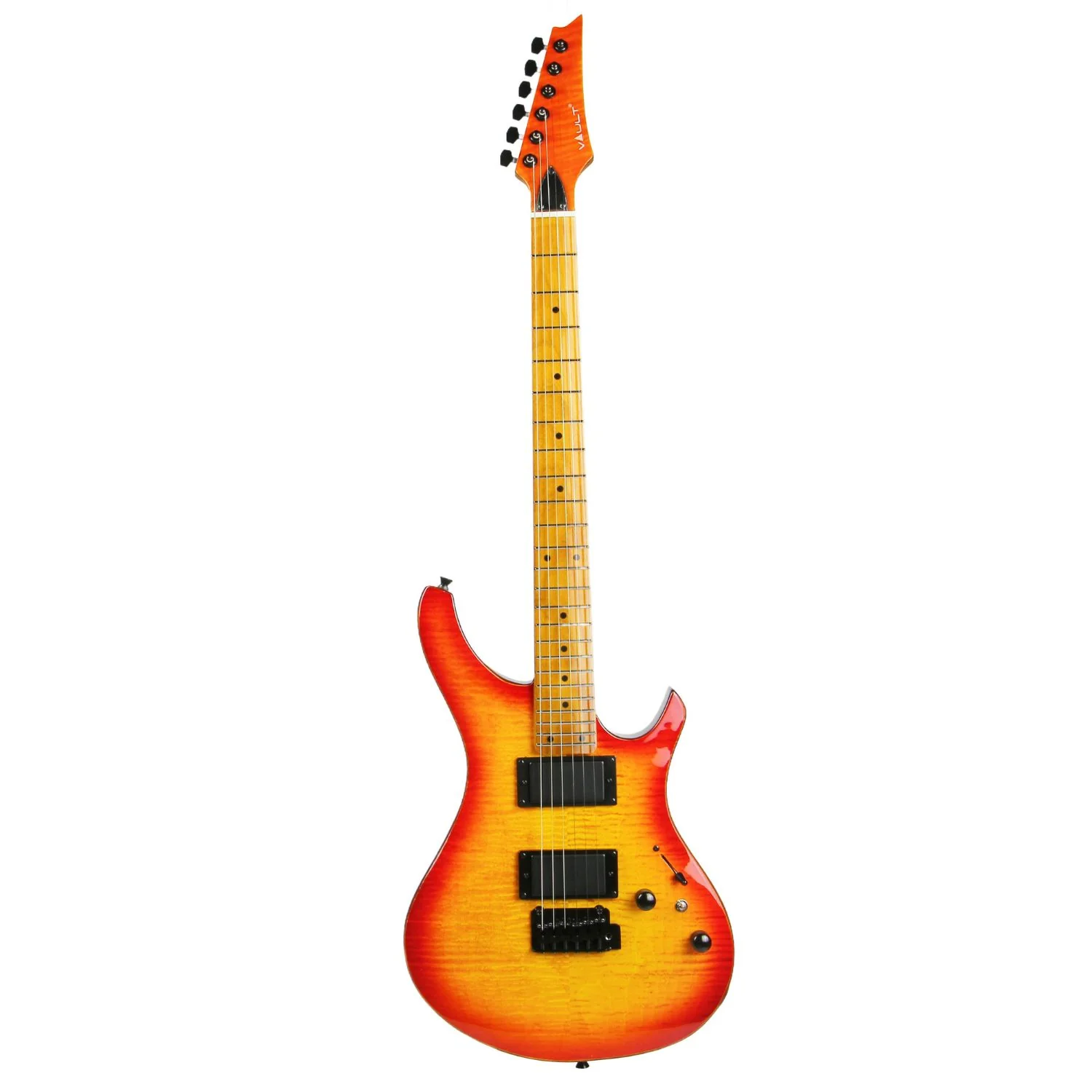 Vault Artisan RG Premium Electric Guitar with Dual Alnico V Humbuckers and Roasted Maple Neck - Image 53