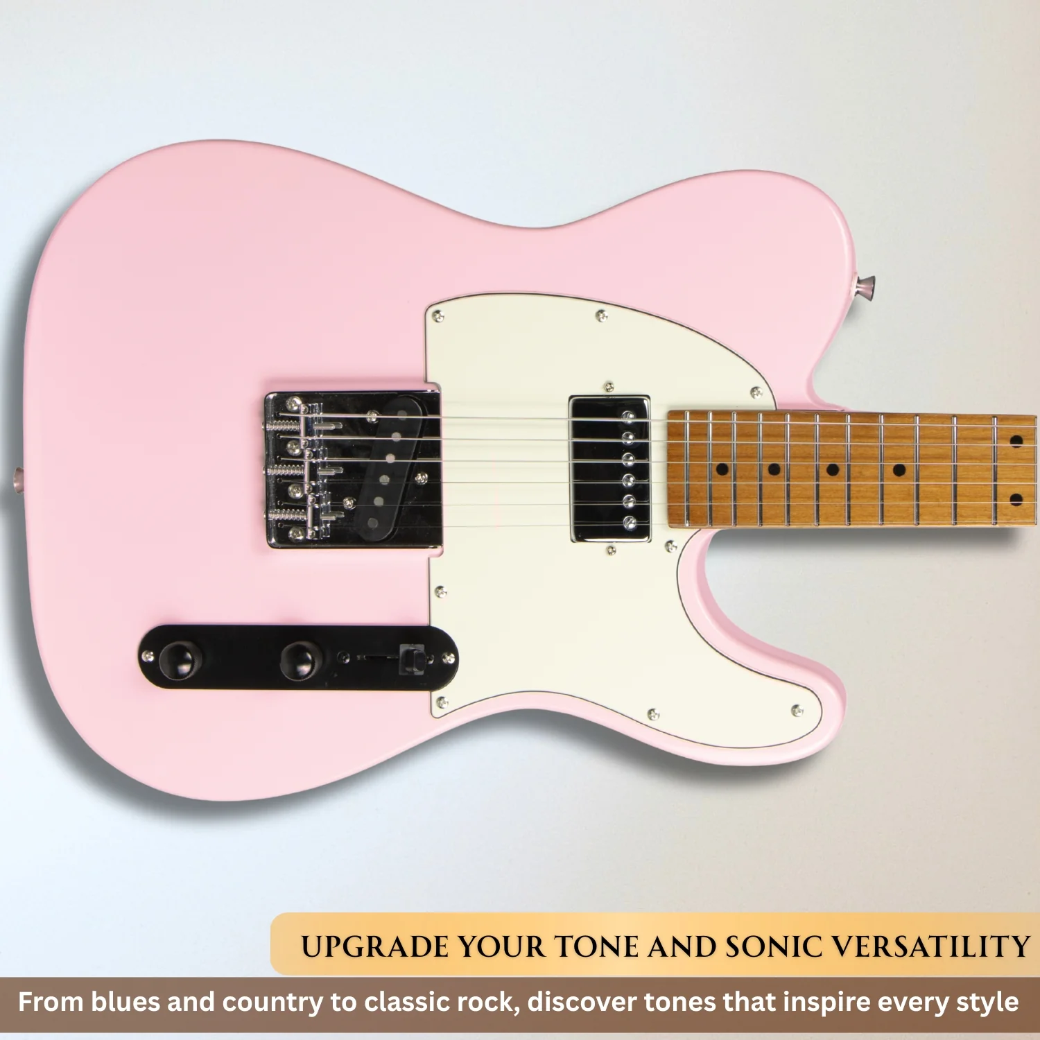Vault Artisan TL Telecaster Style Electric Guitar with Premium Alnico V Pickups - Image 6