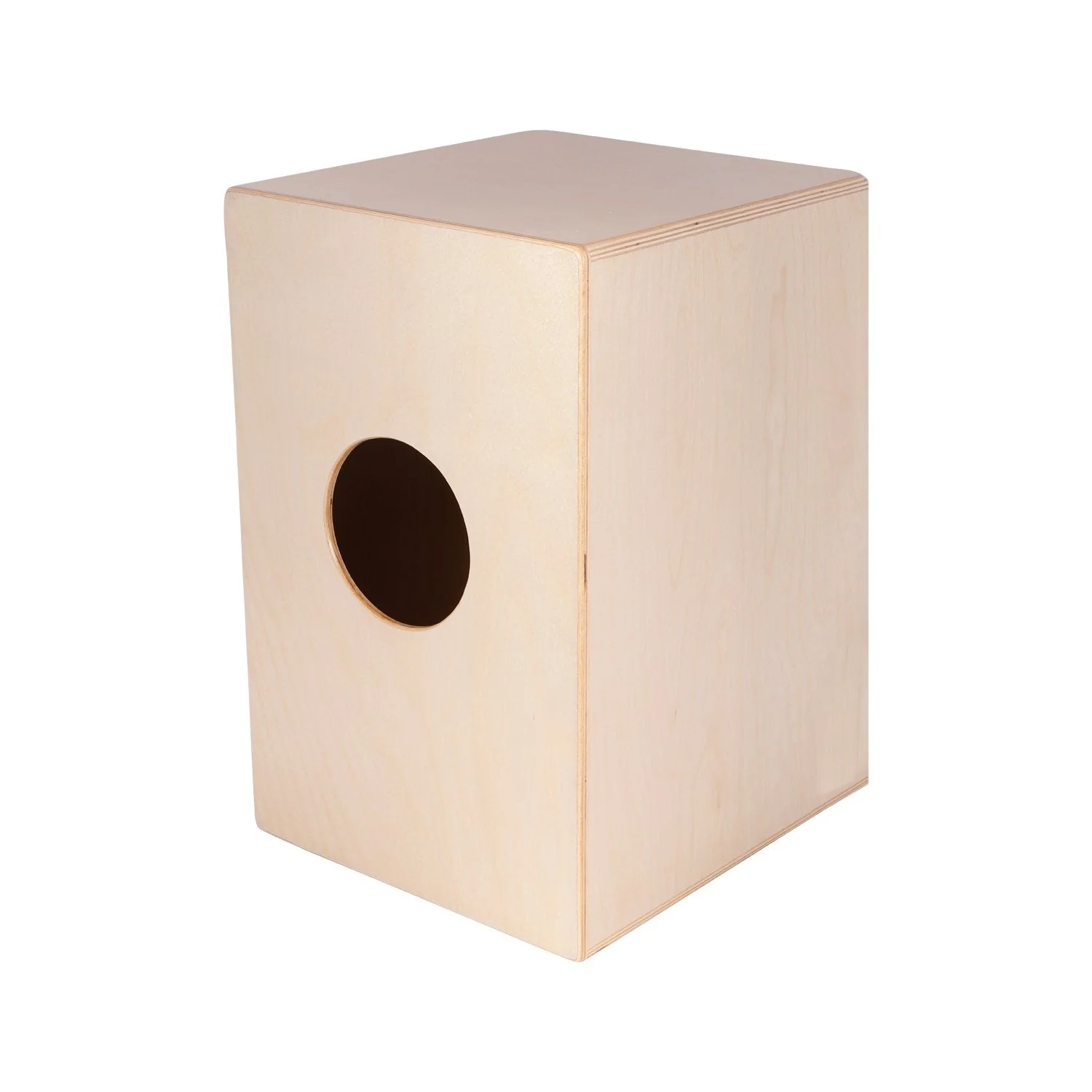 Vault BCJ-24 Birch/Black/Zebra Wood Cajon with Adjustable Snare - Image 7