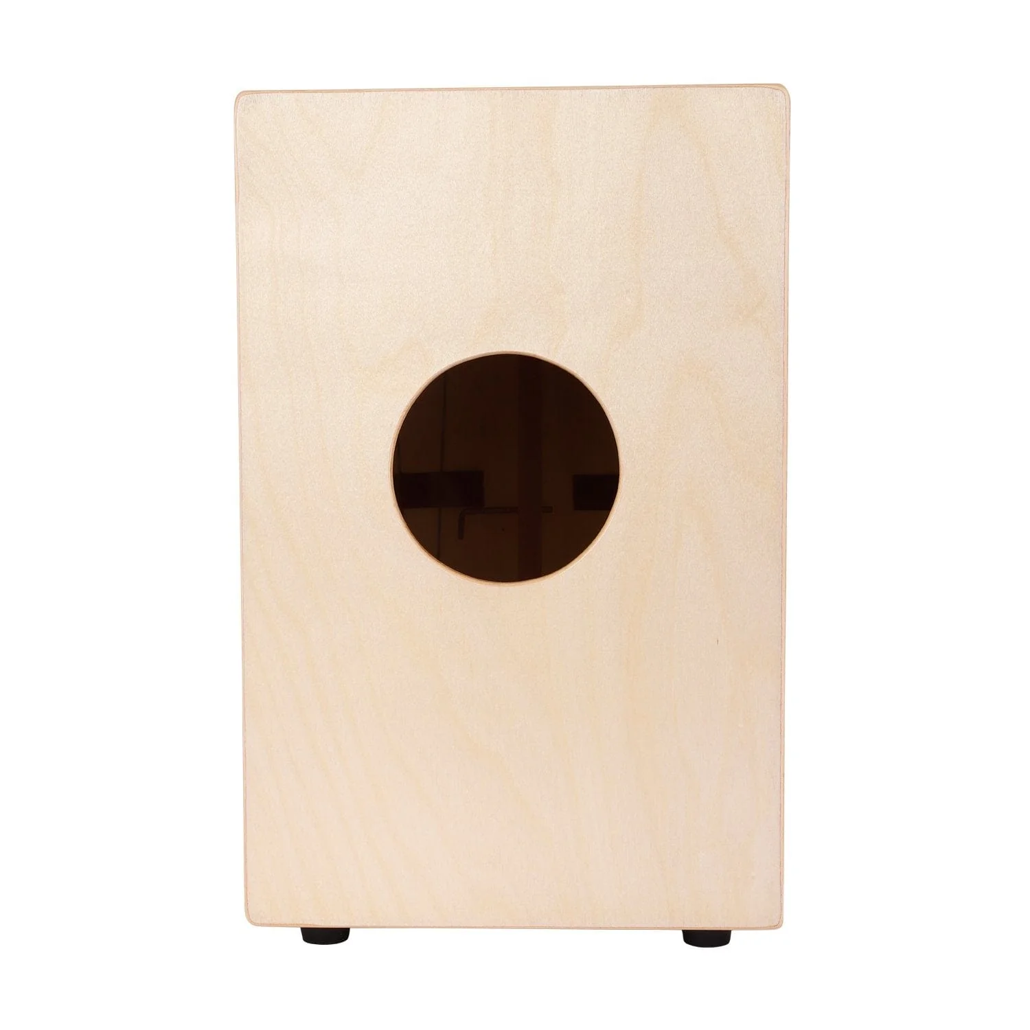 Vault BCJ-24 Birch/Black/Zebra Wood Cajon with Adjustable Snare - Image 9