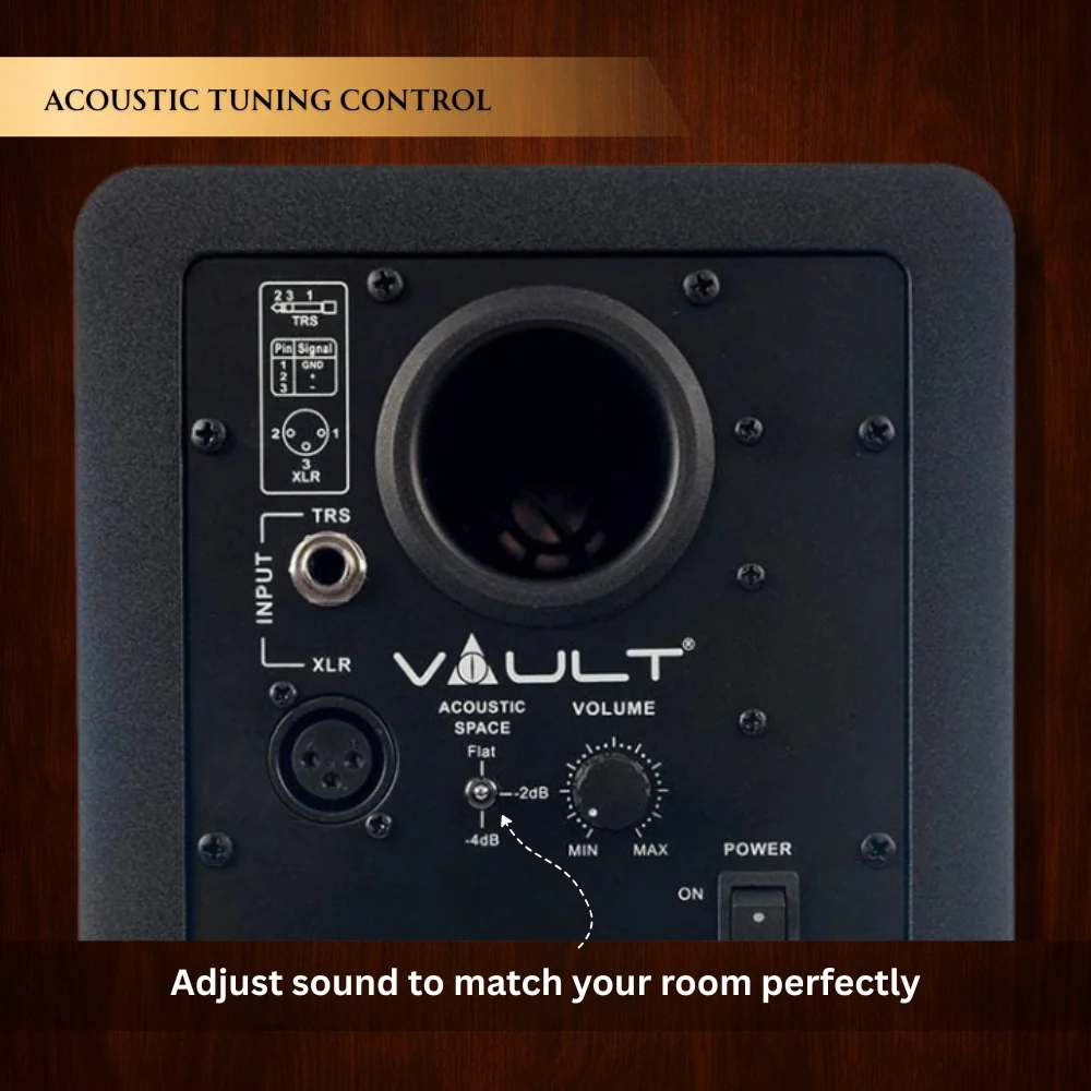 Vault C5 5" Powered Studio Monitors Pair - Image 8