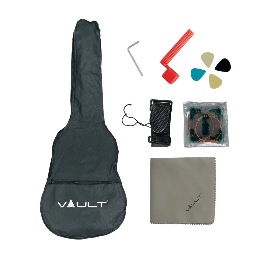 Vault DA20 Dreadnought Acoustic Guitar Kit - Open Box - Image 6