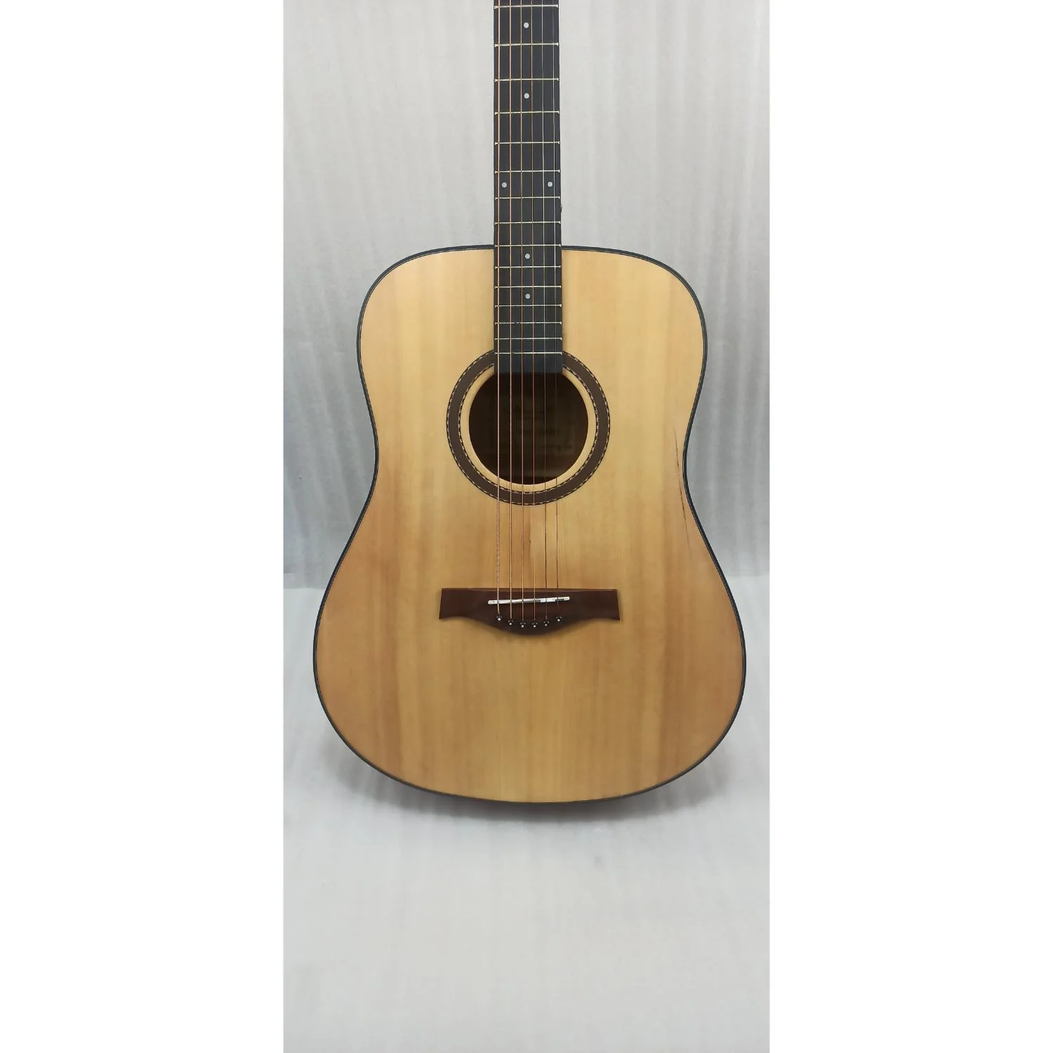 Vault DA40 41 Inch Premium Solid Spruce-Top Dreadnought Acoustic Guitar - Open Box B Stock - Image 8