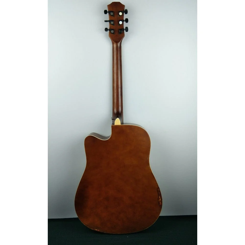 Vault EA10 40inch Medium 6 String Cutaway Acoustic Guitar - Open Box B Stock - Image 5