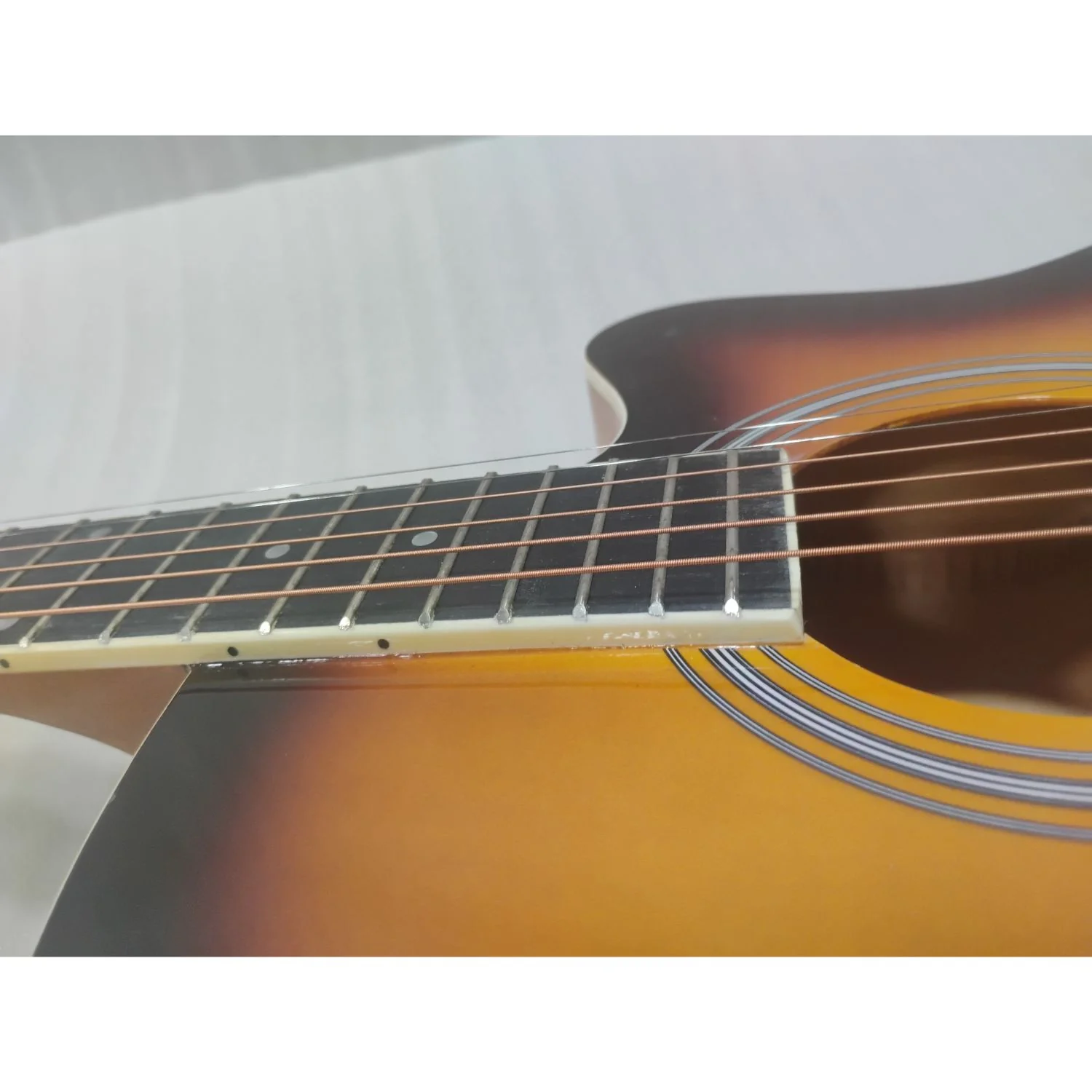 Vault EA20 Cutaway Acoustic Guitar - Open Box B Stock - Image 3