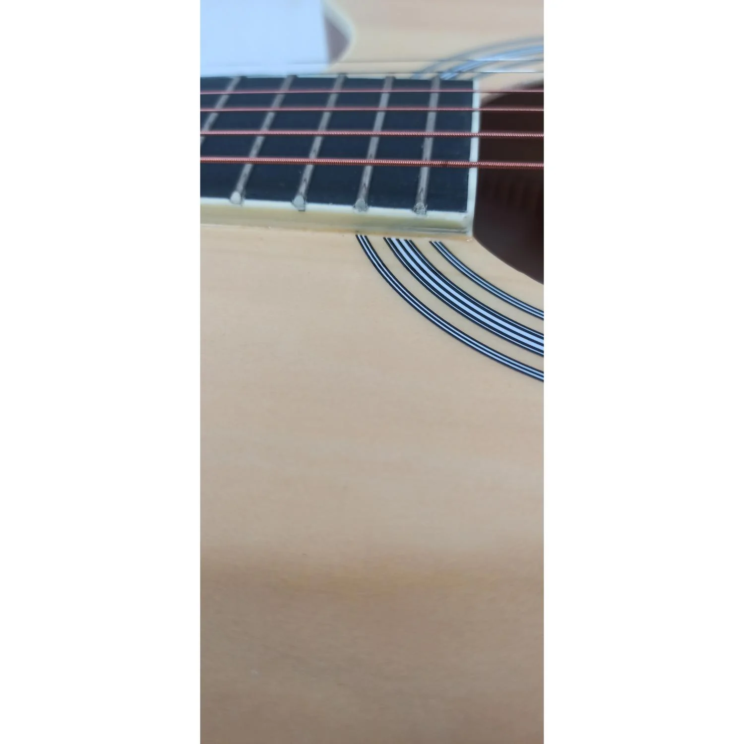 Vault EA20 Guitar Kit with Learn to Play Ebook, Bag, Strings, Straps, Picks, String winder & Polishing Cloth - 40 inch Cutaway Acoustic Guitar - Open Box B Stock - Image 19