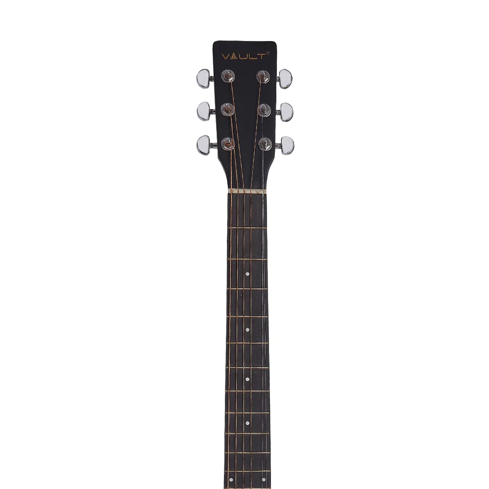 Vault EA40 41 inch Premium Solid Spruce-Top Cutaway Acoustic Guitar - Image 34