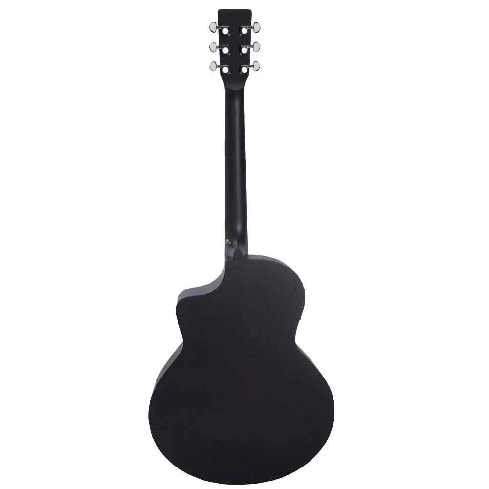 Vault EA40 41 inch Premium Solid Spruce-Top Cutaway Acoustic Guitar - Image 35